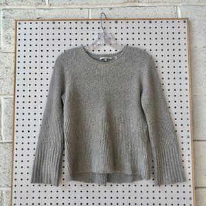 helmut lang cashmere gray sweater